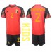België Toby Alderweireld #2 Babykleding Thuisshirt Kinderen WK 2022 Korte Mouwen (+ korte broeken)
